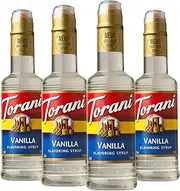 Torani Vanilla Syrup 12.7 Ounce, 4 Count