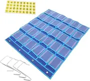 jojofuny 1 Set Classroom Phone Organizer Cell Phone Wall Storage Bag for Students Multifunctional Hanging Storage for Classroom Office Space Saving Design