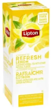 Lipton Lemon Flavor Herbal Tea - 28 tea bags EXP2027