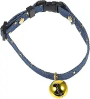 Adjustable Cat Collar with Bell Chic Costume Neckwear for Kittens Breathable for Photos Fits Neck Unique Pet Accessory