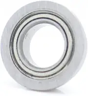 ACAECMGGFP Flange Bearing 4x7x2.5 Mm ABEC-1 (10 PCS) Miniature Flanged MF74 Z ZZ Ball Bearings Bicycle bearings