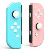 Remote Controller,Wireless Replacement for Switch Joycon,Left and Right Switch Controllers,Support Dual Vibration/Wake-up Function/Motion Control