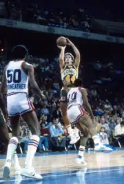 Paul Westphal of the Seattle Supersonics 1980's Basketball Photo 18