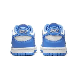 【NIKE 耐吉】Nike Dunk Low UNC 北卡藍 大童鞋 女鞋 休閒鞋 CW1590-103