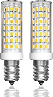 Lamptobe LED Cooker Hood E14 Bulb 5W (50W Equivalent) Warm White 3000K SES Pygmy for Range Hood, Extractor Fan, Sewing Machine - 2-Pack
