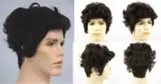LOGAN WIG ADULT MENS SUPERHERO WOLF WOLVERINE X-MEN COSTUME MALE WIG HUGH BROWN