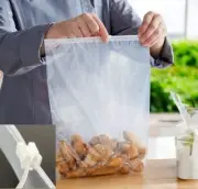 12"x15" Reclosable Clear Food Zip LDPE Slider Seal Top Bag 2.75 mil 250/Case