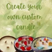 DIY COCONUT SHELL CANDLE-26 OZ-U CREATE THE SCENT-WE CRAFT IT-FREE TO SHIP