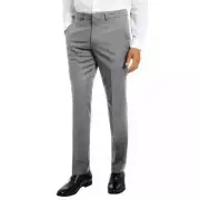 Kenneth Cole Men’s Suit Separate Pant, Gray, 38x32
