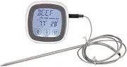Food Thermometer Instant Read Thermometer Meat Thermometer with Probe Timer Touch Screen Grill Thermometer Cooking Thermometer