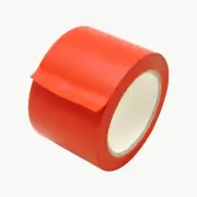 JVCC Premium Colored Vinyl Tape (V-36P): 3 in. x 36 yds. (Red)