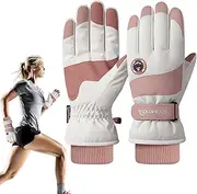 [Generic] Screen Touch Winter Gloves,1 Pair Ski Sports Warm Gloves Screen Touch | Waterproof, Cold Weather Hand Warmer Anti-Slip Mittens for Girlfriend, Wife, Hus