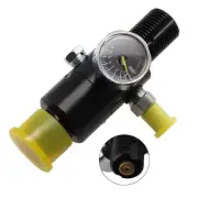 Robust 4500psi HPA Tank Pressure Regulator with M18*15 Thread and Gauge