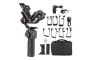 hohem iSteady MT2 Kit 3-Axis Camera Stabilizer Gimbal Stabilizer for Smartphone 1.2kg/2.64lbs Payload Support BT Connection with AI Vision Sensor & Fill Light Module Compatible with Samart Phone