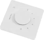 TIDTALEO Volume Control Switch Sound Tone Switch Sound Control Switch Audio Switch External Volume Control Audio Tone Control Speaker Selector Switch Volume Adjustment Panel Plastic White
