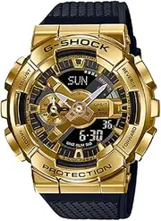 [Casio] G-Shock GM-110G-1A9 GM-110 Series Analog Digital Black Strap Men's Watch, Gold Dial, 51.9 × 48.8 × 16.9 mm