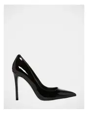 [Steve Madden] Evelyn Heel in Black Patent