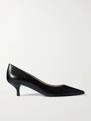 [Stuart Weitzman] Stuart Weitzman - Stuart Power Leather Pumps - Black - US8 US 8 Black