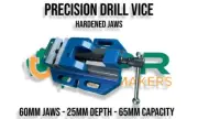Drill Press Vice Hardened Jaws [Precision - Heavy Duty] 60mm Aprica