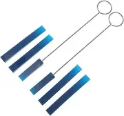 EPIGEIST 6pcs Piano Rubber Tuning Mutes Kit Durable Voice Stop Tool for Piano Tuning Maintenance Blue