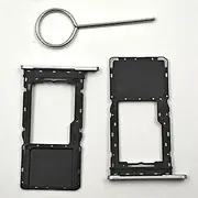 SIM Tray for Samsung Galaxy Tab A9+ SM-X210 SM-X216B with SIM Eject Tool Silver