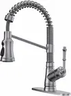 Single Handle Kitchen Sink Faucet with Pull down Sprayer, Single Level Pull Out