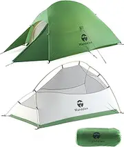 Wandelen Appalachian Lightweight Backpacking Tent - Easy Setup, 2 Person 3 Season Ultralight Tent with Footprint Waterproof, Windproof, Double Layer Outdoor Tent for Camping Hunting Hiking.