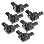 6 Pcs Aluminum Extrusion Connector Extruded 3-Way Bracket for Profile