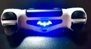 (2) Dark Knight Batman Light Bar Decal Stickers For PS4 Controller Playstation 4