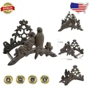 Durable 100 ft Capacity Outdoor Hose Hanger - Cast Iron Decorative Holder