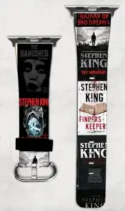 Horror Books Stephen King Apple Watch Band NEW 38/40/41 & 42/44/45 Reader Crime