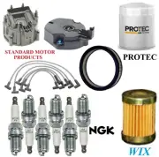 Tune Up Kit Filters Cap Wire Spark Plugs For CHEVROLET K10 L6 4.1L; 2" High 1978