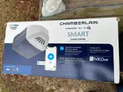 New Chamberlain C2202 MYQ Smart Garage Door Opener, Chain Drive, 1/2-HP Motor,