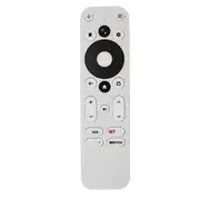KM2 Plus Android 4K UHD TV Box Equipped with Bluetooth Voice Remote Control Replacement White