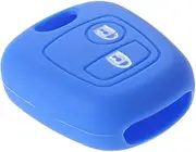 Car Key Containers Key Case Cover for Car Keys Silicone Protective Shell Key Shell Buttons for Keychain