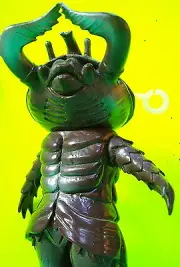 ULTRAMAN 1983 ANTORA / ANTLAR 6" FIGURE VINYL ULTRA KAIJU SERIES TOKUSATSU RARE