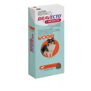 Bravecto 1-Month Chew Dog 4.5-10kg Small Dog Orange Flea Paralysis Tick Control