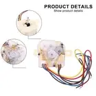 Efficient 180 Degree Timer Switch for Semiautomatic Washing Machines 6 Wire