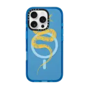 iPhone 16 Pro Impact Case MagSafe Compatible Snake Bite - Yellow