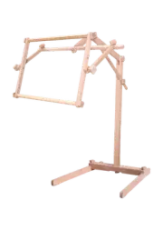 Floor-standing wooden embroidery stand Stork 11,8*15,7in CSAI3040