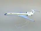 Tu-154 Scale 1:100 Handmade Aircraft Model in Guyana Airlines Livery on Stand