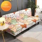 Sofa Bed Cover Without Armrest Folding Elastic Sofa Bed Covers for Sofa Covers