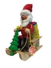 Steinbach - Musical Incense Smoker - Nico on Sleigh S766 New in Box