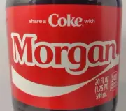 Share A Coke With Morgan 2025 Personalized Gift Coca Cola Bottle