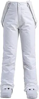 [Bciopll] 2022 Snow Pants Women Ski Pants Men Winter Warm Snowboard Waterproof Male Skiing Trousers Overalls Jumpsuit