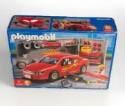 Playmoobil 4321 Tuning Garage with Race Car Red Fast And The Furious New Sealed