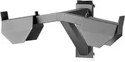 Savior Equipment Wall Rack System Tactical Vest Attachment Gear Wall Mount Display Rack Organizer, Adjustable Width, Heavy-Duty Steel Construction Hold Up to 40 lbs