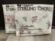 Vtg Kohl’s Cannon Sterling Choice Featherlite NIP Fitted & Flat Twin Sheets!