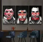 3pc motivational Wall Art Pablo Escobar Tony Montana Canvas Home Decor
