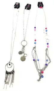 Paparazzi Jewelry Lot Of 3 Necklace & Earrings Sets